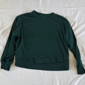 Danskin Forest Green Long Sleeve Top